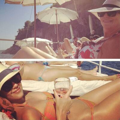 Jessica Alba twittert aus dem Italien-Urlaub