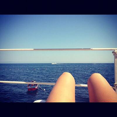 Jessica Alba twittert aus dem Italien-Urlaub