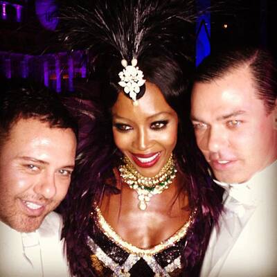 Naomi Campbells Luxus-Party