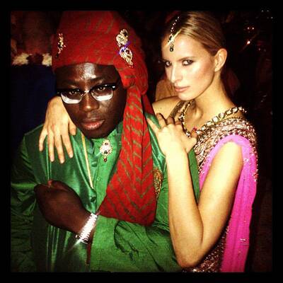 Naomi Campbells Luxus-Party