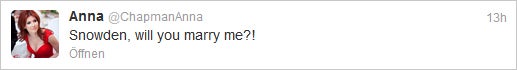 Sex-Agentin will Snowden heiraten