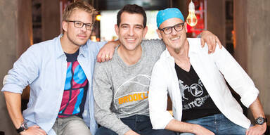 Die K&uuml;chenchefs: Mario Kotaska, Martin Baudrexel, Ralf Zacherl