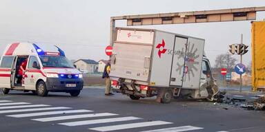 Schwerer Unfall auf der B1