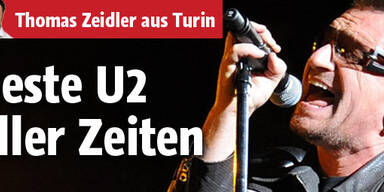 Sensation! Beste U2 aller Zeiten