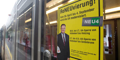 U4-Sperre: Stau-Chaos schon am ersten Tag 