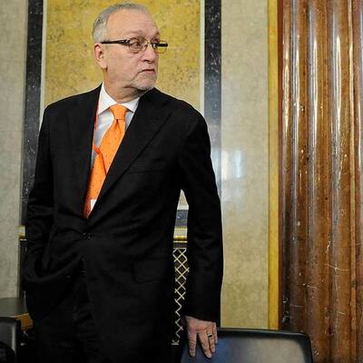 Hubert Gorbach vor dem U-Ausschuss im Parlament 