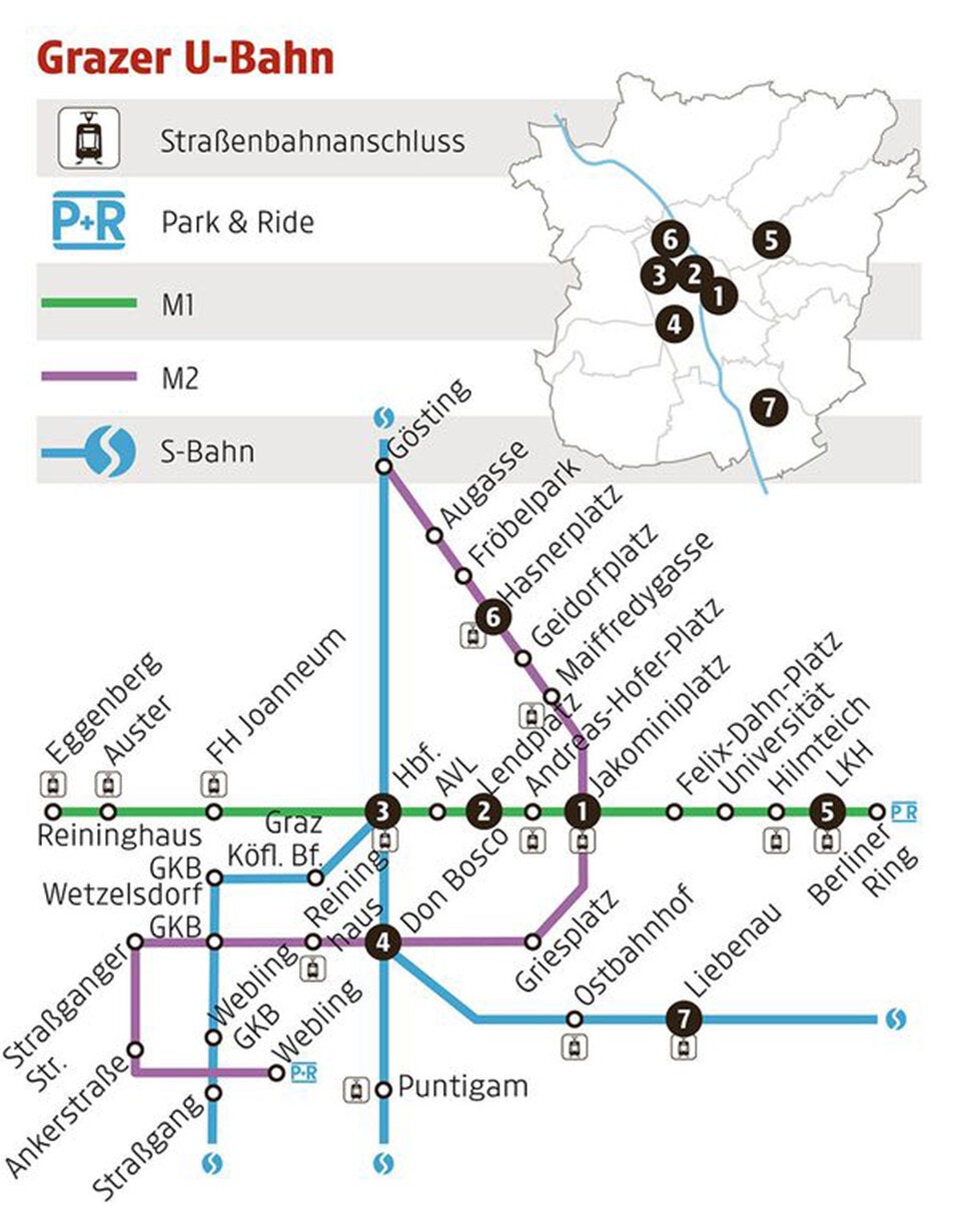 Graz bekommt jetzt eine U-Bahn