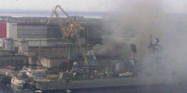 Feuer auf russischem Atom-U-Boot