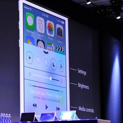 Apple zeigt iOS 7 und Co.