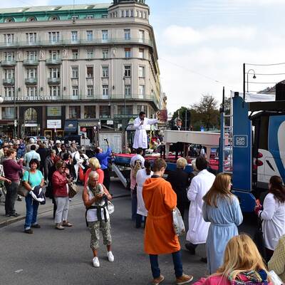 Udo Jürgens-Demo in Wien