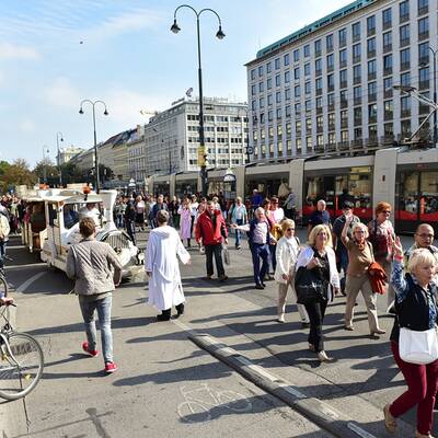 Udo Jürgens-Demo in Wien