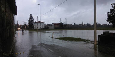 Udine steht unter Wasser