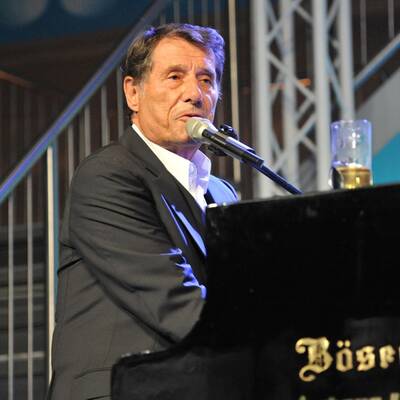 Udo Jürgens trotzte dem Sauwetter