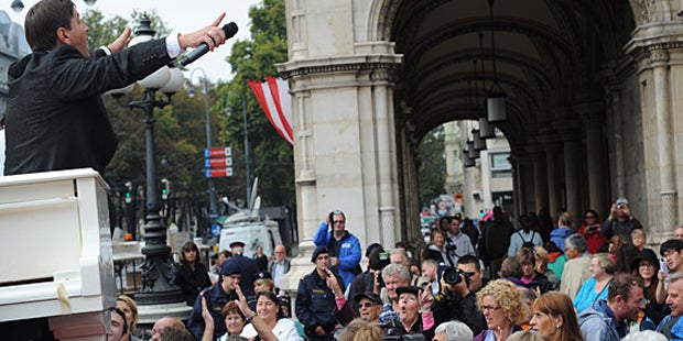 Udo-Demo regt Wien auf