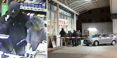 R&auml;uber schie&szlig;t Kunden in den Bauch