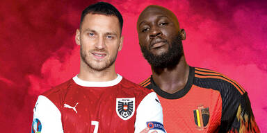 Belgien Österreich EM-Qualifikation Arnautovic Lukaku