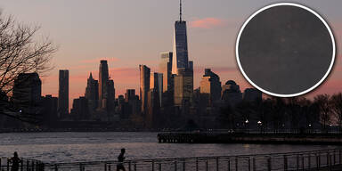 Mysteri&ouml;se Lichter: Wirbel um UFO-Sichtung &uuml;ber New York