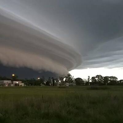 Diese Wolke sah aus wie ein Ufo