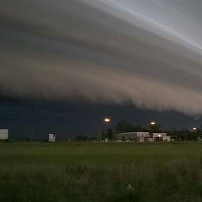 Diese Wolke sah aus wie ein Ufo