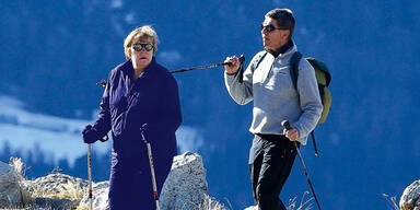 Merkel:  So urlaubt m&auml;chtigste Frau der Welt