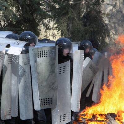 Gewalt in Kiew eskaliert