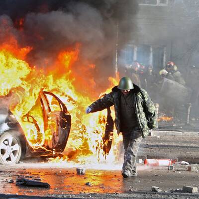 Gewalt in Kiew eskaliert