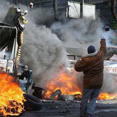 Gewalt in Kiew eskaliert