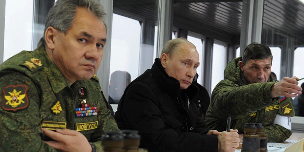 Putin drohte im Kampf um die Krim