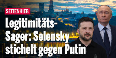 Legitimitäts-Sager: Selensky stichelt gegen Putin