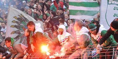 Rapid-Ultras feiern 25. Geburtstag