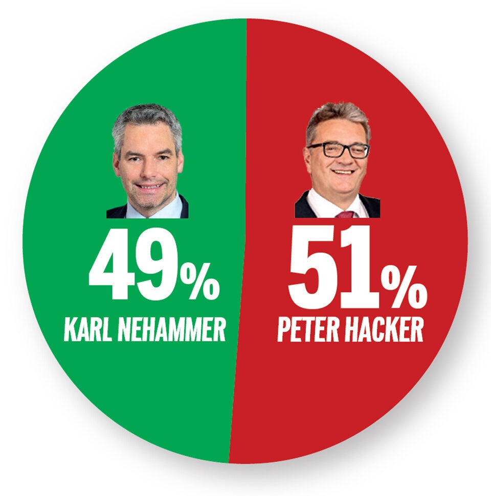 Türkis-Grün-Pink Kopf an Kopf mit Rot-Grün