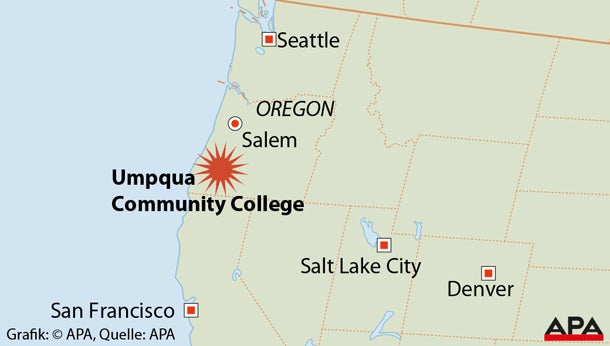 10 Tote bei Amoklauf an US-Hochschule