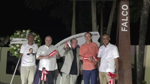 Falco-Denkmal in der Dominikanischen Republik