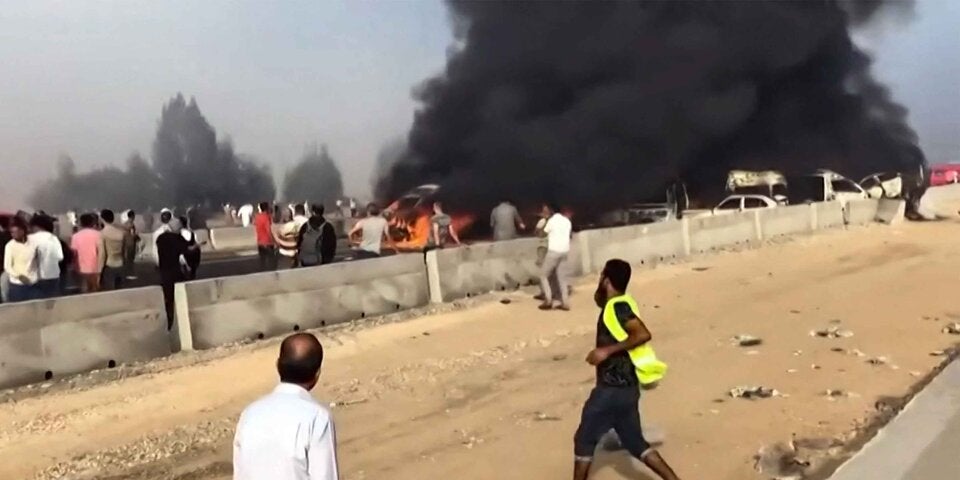 Mehr als 30 Tote bei Verkehrsunfall in Ägypten