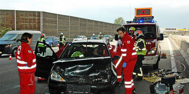 Crash legte A2 Südautobahn lahm