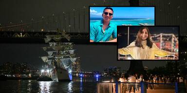 Schiffsunfall bei der Brooklyn Bridge