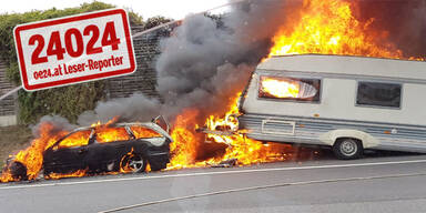 Feuerunfall bei der SCS