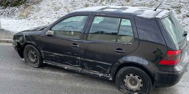 Betrunkener Lenker fuhr auf Flucht vor Polizei in Zwettl in Gel&auml;nder