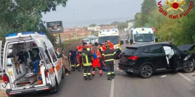 Unfall auf Sardinien