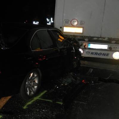 Auffahrunfall im Stau nach tödlichem Crash