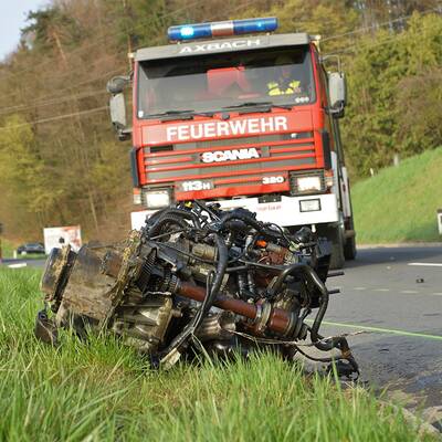 Horror-Crash in der Südoststeiermark