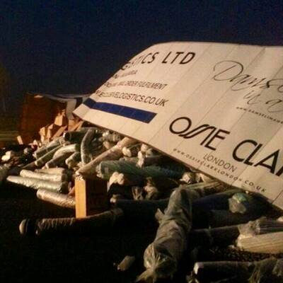 Massencrash auf der A1