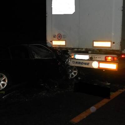 Auffahrunfall im Stau nach tödlichem Crash