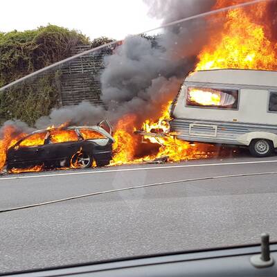 Feuerunfall bei der SCS
