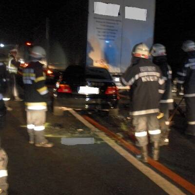 Auffahrunfall im Stau nach tödlichem Crash