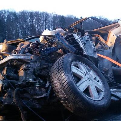 Horror-Crash im Burgenland