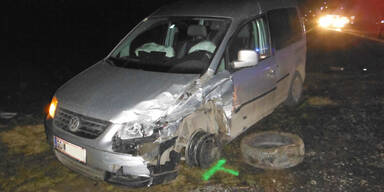 Dreifach-Crash: 3 Verletzte im Waldviertel