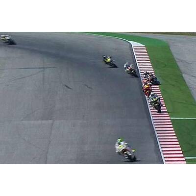 Horror-Unfall bei Moto2