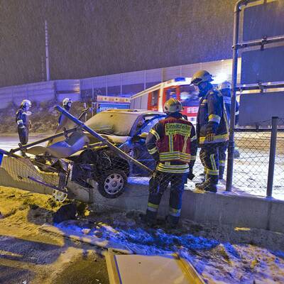 Unfall bei Baden (NÖ)