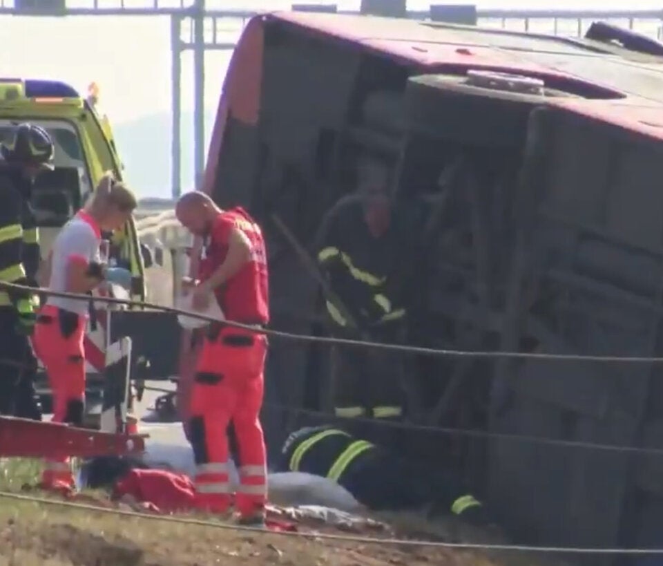 Busunfall in Kroatien: Mindestens zehn Tote